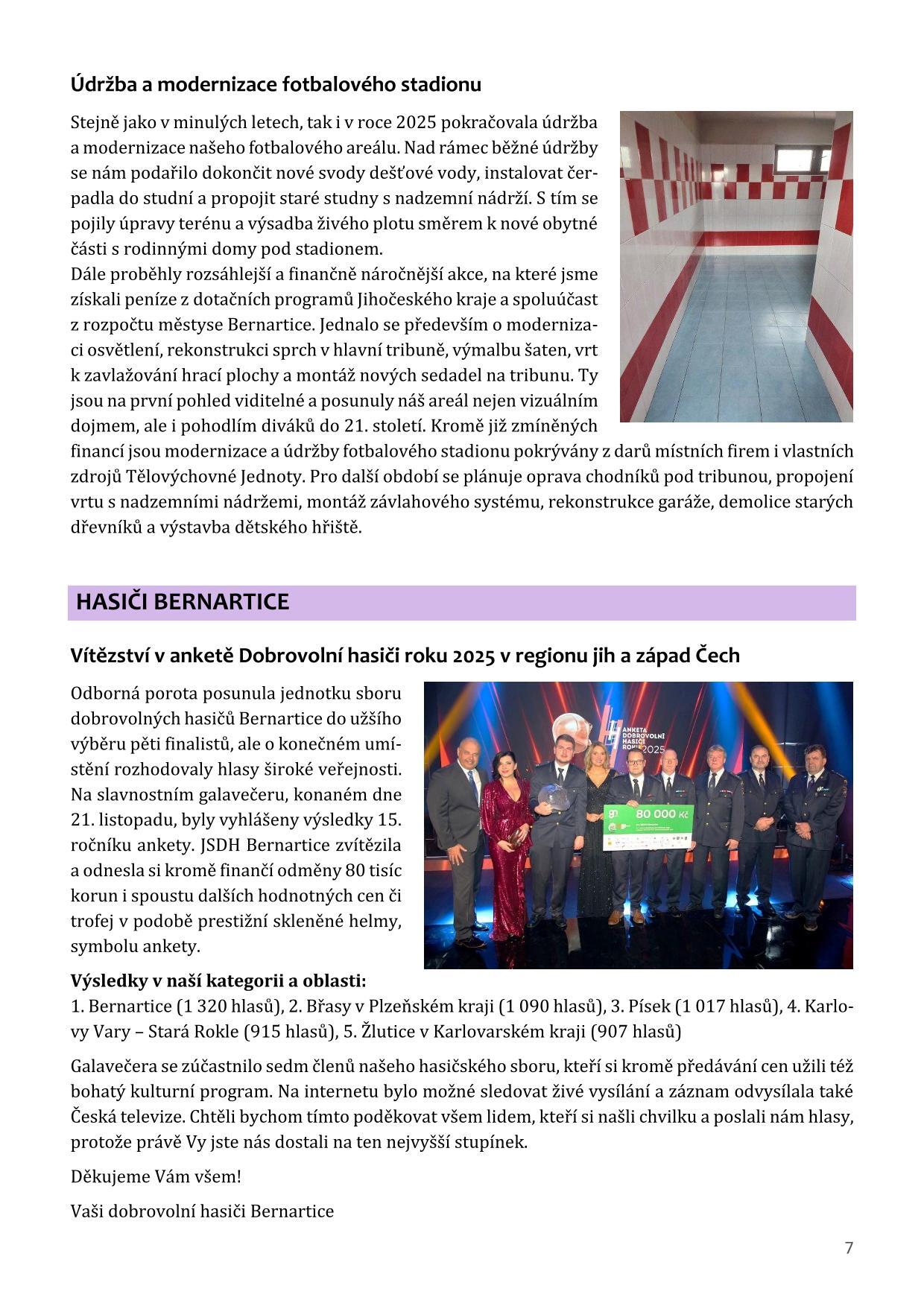 Bernartický zpravodaj č.4/2025