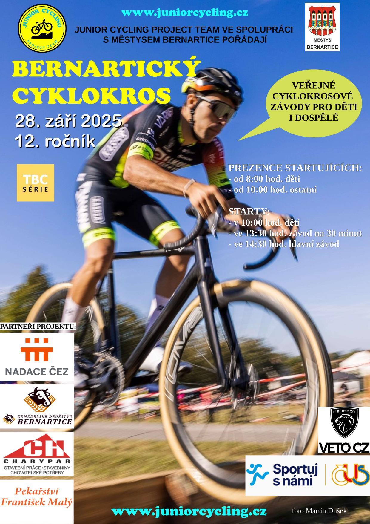 Pozvánka na "BERNARTICKÝ CYKLOKROS"