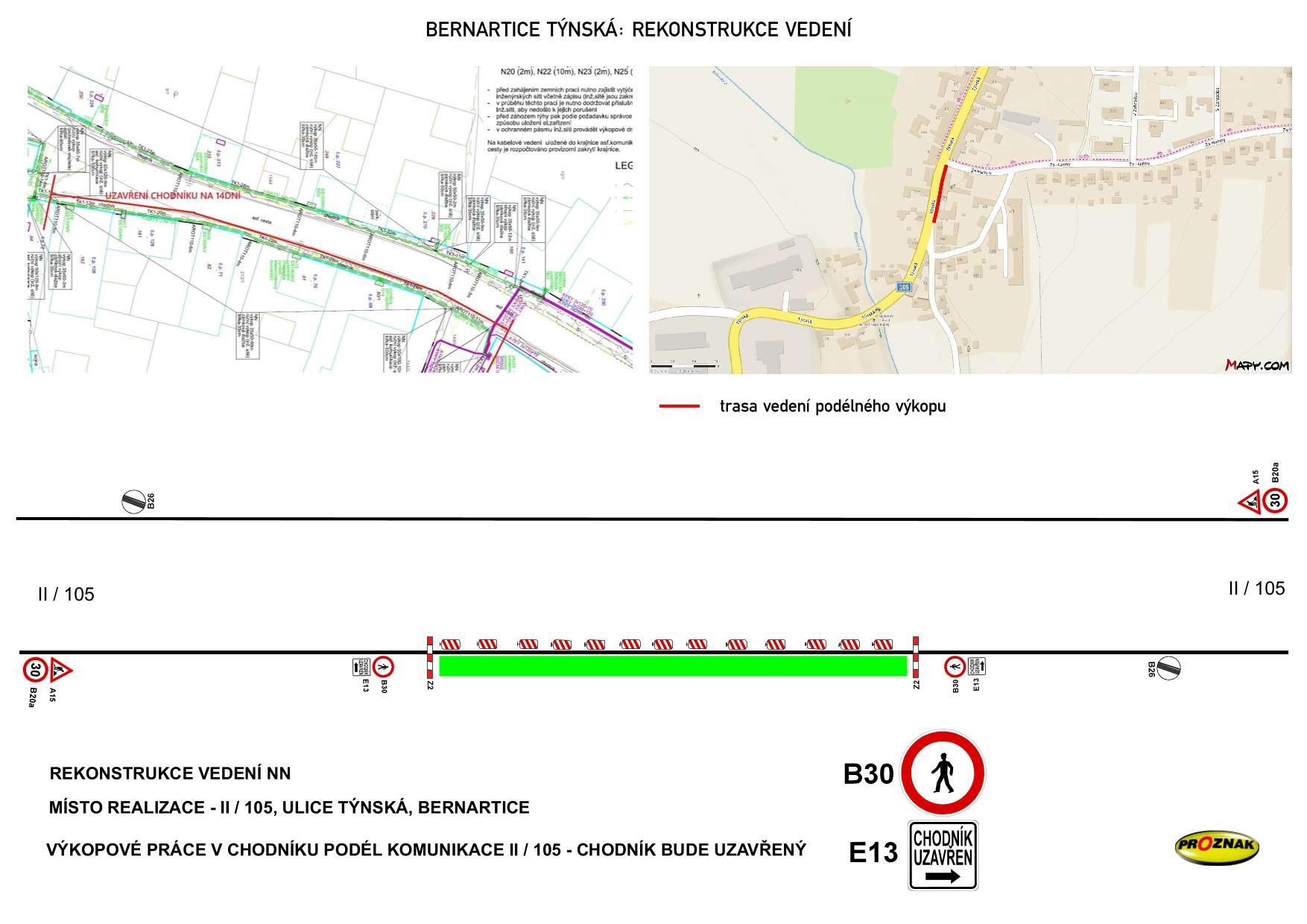 Veřejná vyhláška - opatření obecné povahy - stanovené přechodné úpravy provozu na pozemní komunikaci