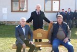 Odhalení lavičky generála Rudolfa Severina Krzáka