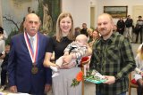 Vítání občánků na bernartické radnici