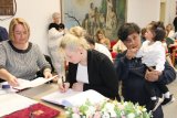 Vítání občánků na bernartické radnici