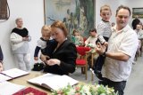 Vítání občánků na bernartické radnici