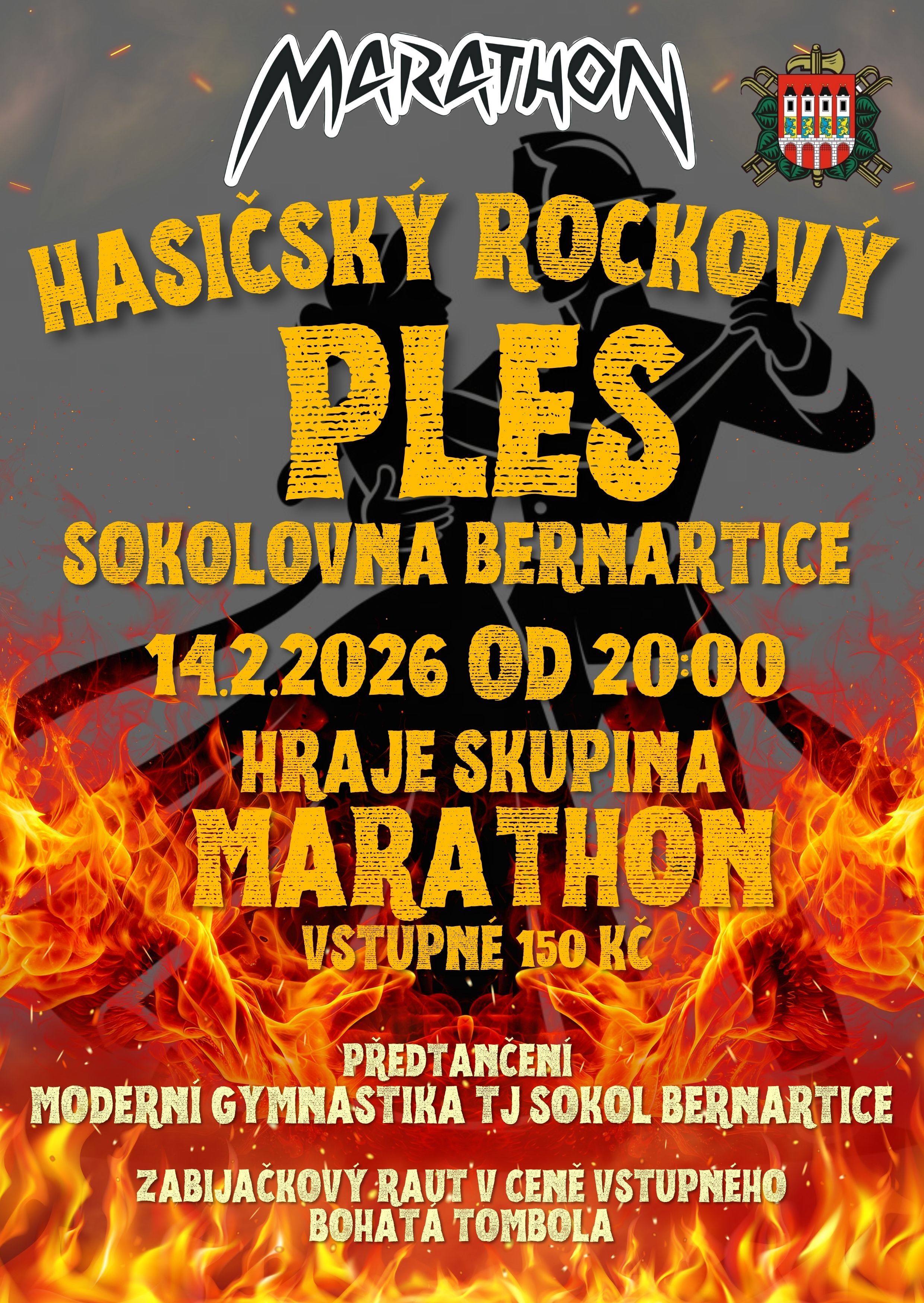 SDH Bernartice zvou na "Hasičský rockový ples"