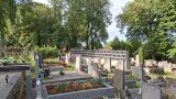 Dokončení kolumbária na hřbitově v Bernarticích
